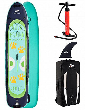 Доска SUP надувная Aqua Marina 12'2" Multi-person SUPER TRIP 2021