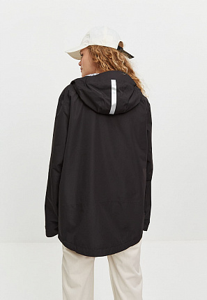 Демисезонная куртка WKS Travel Windjacket (черный/принт WKS) вид 2