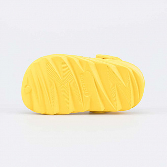 Пляжная детская ЭВА обувь Сабо жёлтый Smile вид 4