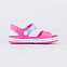 Пляжная детская ЭВА обувь Сандалии фуксия-голубой вид 1
