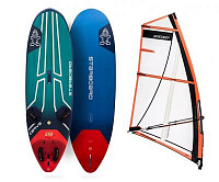 Доска для виндсерфинга Starboard Carve Wood Sandwich 99 (2025)