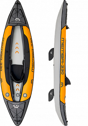 Каяк надувной одноместный Aqua Marina MEMBA-330