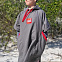 Пончо-полотенце с капюшоном детское RED ORIGINAL Quick Dry Change Robe grey KIDS (на рост до 145см) вид 2