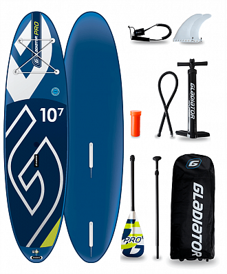 Доска SUP надувная Gladiator PRO 10'7" Wind Sup