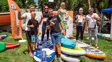 Открытые любительские соревнования по SUP в Краснодаре Sup Around
