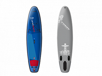 Надувная SUP доска Starboard 10'11"х31"х6" River Deluxe Sc (2022/2023) вид 1