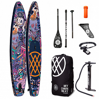 Доска SUP надувная Anomy the way of Paiheme Lite 12'6" 2021