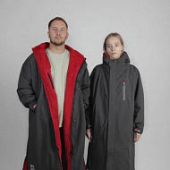 Мембранная парка унисекс Red Paddle Pro Change Jacket Evo с капюшоном серая