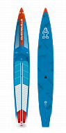 Жесткий сапборд Starboard Gen R Blue Carbon Sandwich 14'0" х 23" с чехлом (2025)
