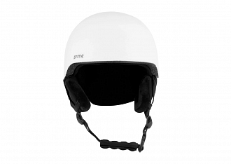 Горнолыжный белый шлем PRIME - FUN-F1 (юношеский/взрослый) вид 1