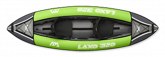 Каяк надувной двухместный с веслами Aqua Marina LAXO-320 вид 1