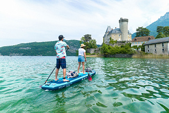 Доска SUP надувная Aqua Marina Super Trip Tandem семейная 14'0 (2024) вид 20