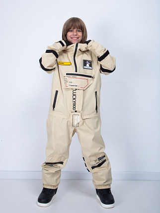 Комбинезон детский LUCKYBOO Astronaut series унисекс хаки вид 2