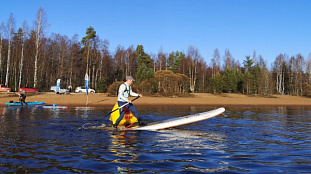 Спортивный SUP-тур по озеру Хепоярви
