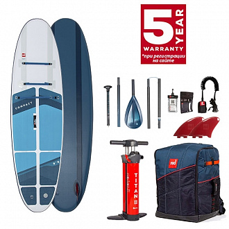 Доска SUP надувная RED PADDLE 9'6"x32" Compact Package 2024