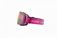 Маска горнолыжная Fjord YAMMY Pink Lens full REVO Pink 