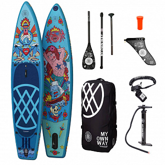 Доска SUP надувная Anomy the way of Asis Percales 11'6" 2023