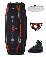 Вейкборд с полным комплектом Jobe Logo Wakeboard 138 & Unit Bindings Package размер 10/12