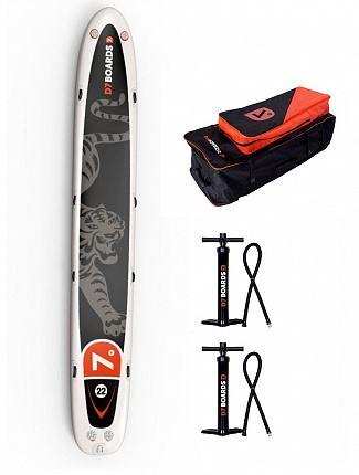 Доска SUP надувная D7 22 Tiger