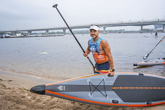 Доска SUP надувная Shark Touring Racing 12'6"x27" (2024) вид 12