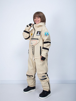 Комбинезон детский LUCKYBOO Astronaut series унисекс хаки вид 3
