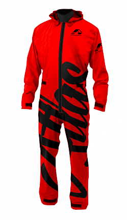 Гидрокостюм Atlas Sport Pro Suit красный латексные манжеты