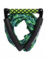 Рукоятка и фал для вейксерфинга Jobe Wakesurf Rope (2024)