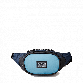 Сумка-пояс мужская Rip Curl WAIST BAG COMBINE BLUE вид 1