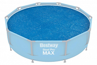 Тент коллектор солнечного тепла для круглого бассейна Bestway 58241 305см (d289см) вид 1