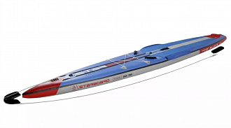 Доска SUP надувная Starboard 12'6"х27"х6" All Star Airline Deluxe SС (2022) вид 1