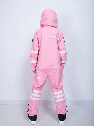 Комбинезон детский LUCKYBOO Astronaut series унисекс розовый вид 3