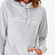 Толстовка-худи женская Rip Curl SCRIPT STANDARD HOOD (LIGHT GREY HEAT) вид 4