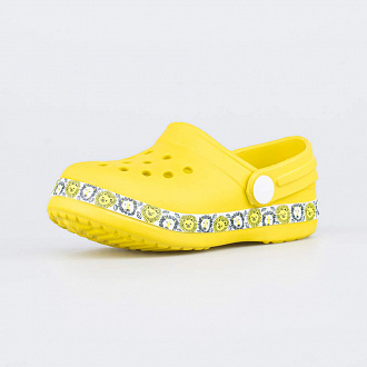 Пляжная детская ЭВА обувь Сабо жёлтый