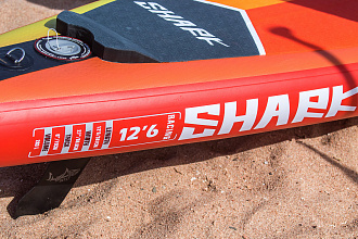 Надувная SUP доска Shark 12’6 RACING BOARD вид 7