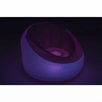 Надувное кресло с Led подсветкой Bestway 75086 Inflate-A-Chair 97х102x71см вид 6