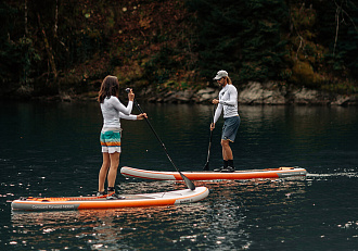 Доска SUP надувная Shark All-Round 10'8"х34"х6" (2022) вид 11