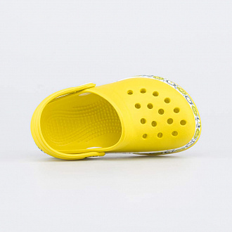 Пляжная детская ЭВА обувь Сабо жёлтый вид 3