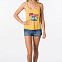 Майка женская Rip Curl Keep Surfin Tank On Yellow вид 2