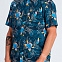 Рубашка мужская Billabong sundays floral синяя вид 1