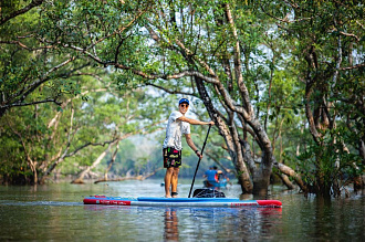 Надувная SUP доска Starboard 14'0"х28"х4.75" The Wall (2022/2023) OLD SPEC вид 12