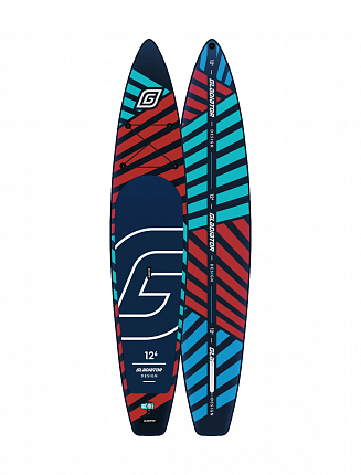 Доска SUP надувная Gladiator PRO 12.6S DSGN