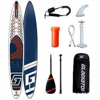 Надувная SUP доска Gladiator ELITE 14.0S