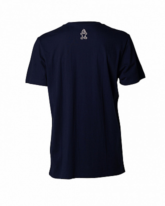 Футболка Starboard Mens Finger Print Tee Navy/White вид 1