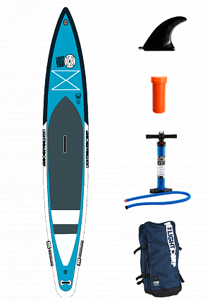 Доска SUP надувная Light ISUP THE BLUE MFT Tourer 12'6" x 30"