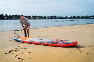 Доска SUP надувная Aqua Marina Atlas (Sky Glider) 12'0" (2024) вид 9