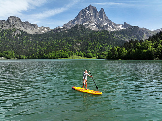 Доска SUP надувная Aqua Marina Fusion (Before Sunset) 10'10" вид 13