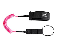 Лиш для сапборда Indiana Coil Leash SUP, Розовый (2026)