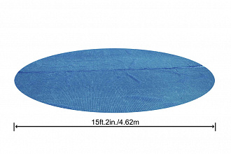 Тент солнечный для каркасного круглого бассейна Bestway 58253 488см (d462см)