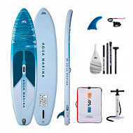 Сап-доска надувная с веслом Aqua Marina Airo 11'x32"х6