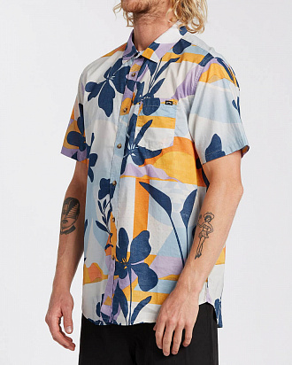Спортивная мужская рубашка Billabong Sundays Floral мультиколор вид 4